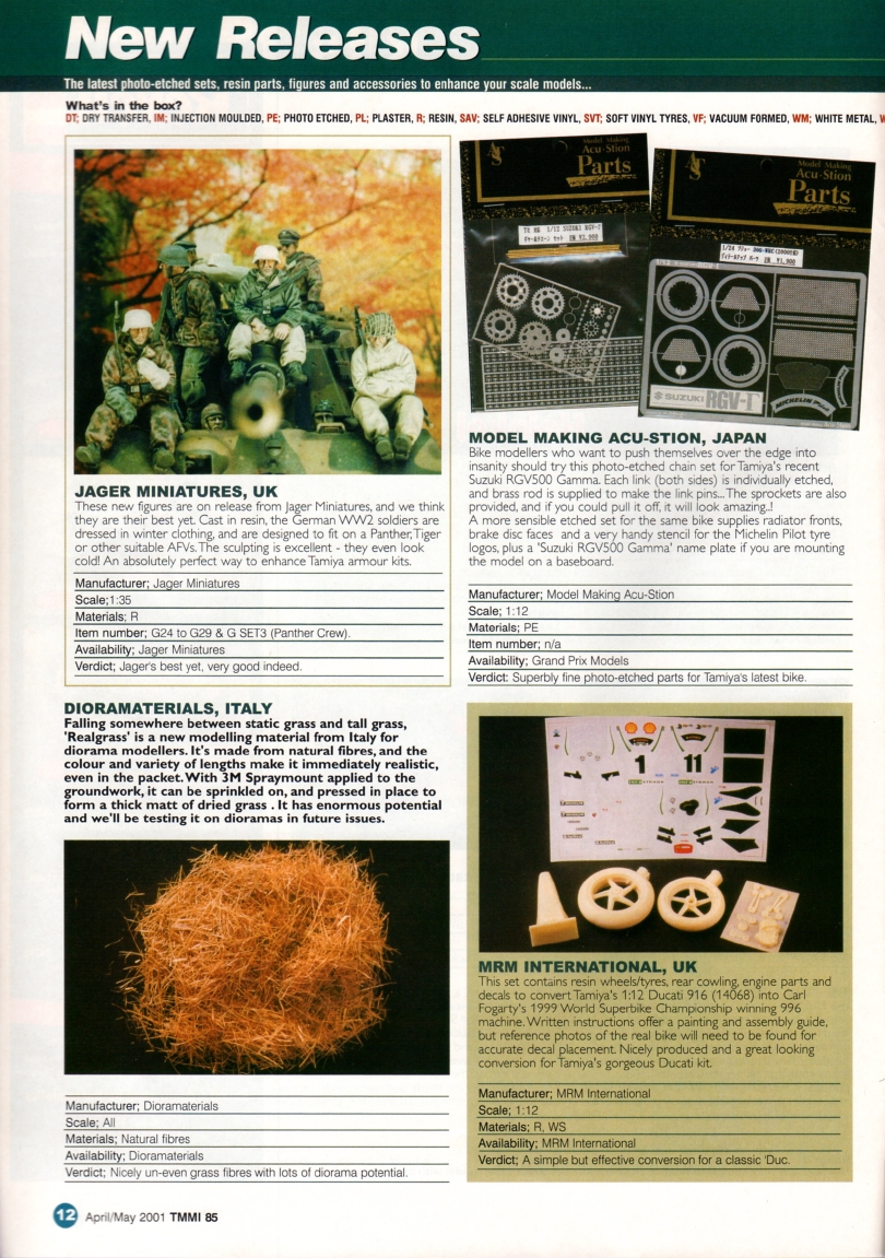 Tamiya Model Magazine 085 (2001-04)